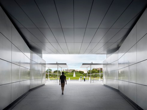 The Pavilion marks a threshold to the garden - a magic door you go through to enter another world.