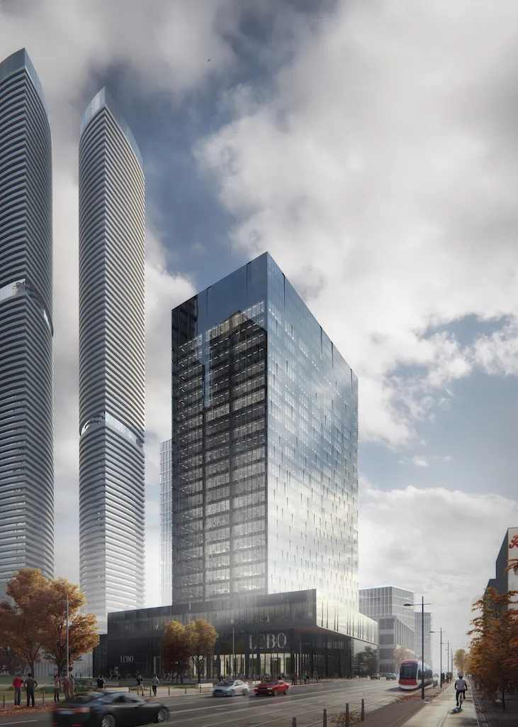 LCBO Headquarters, 100 Queens Quay, Sugar Wharf, Toronto