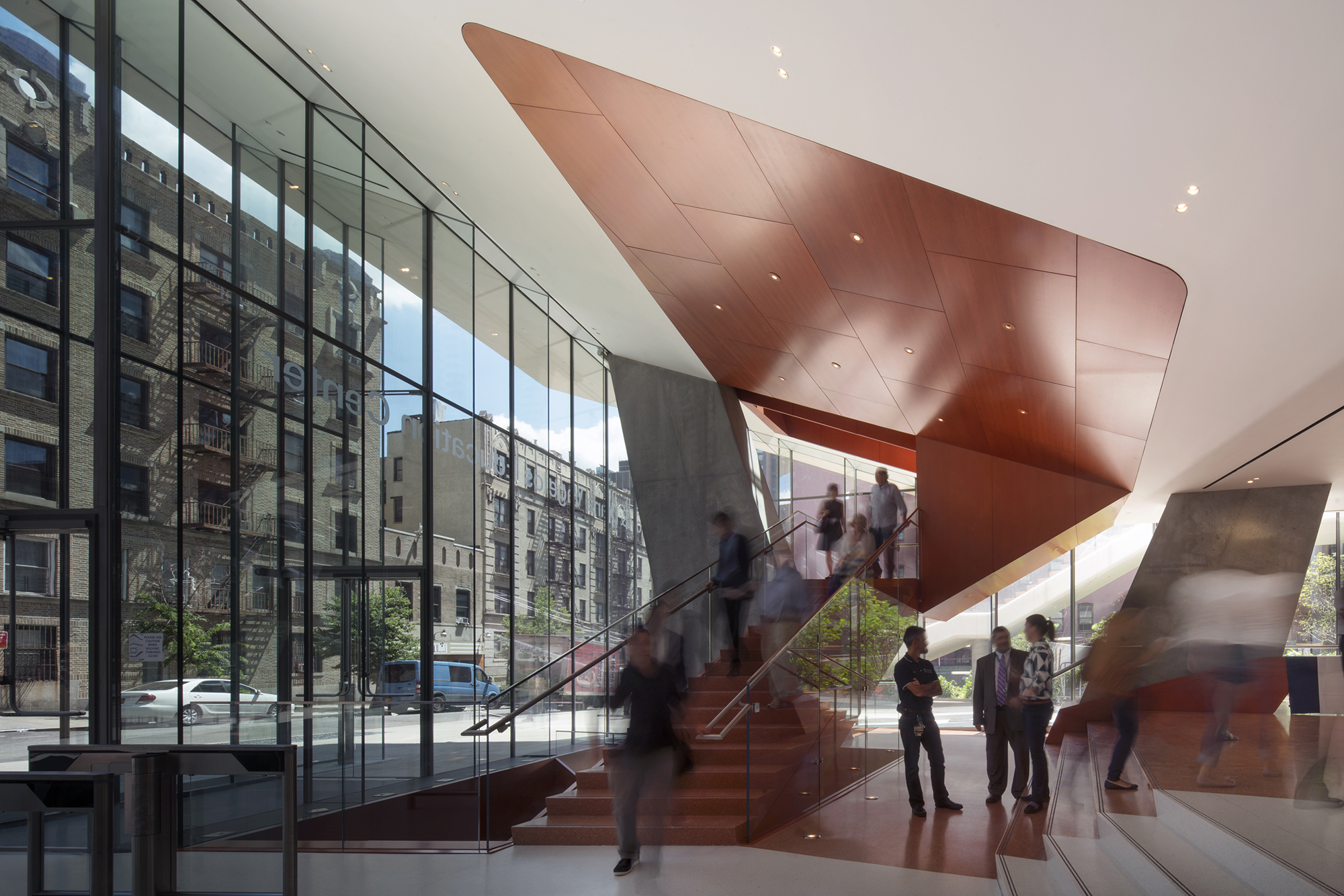 Columbia University Roy and Diana Vagelos Education Center, Lobby