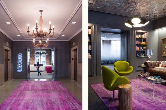 Elevator lobby and Lounge