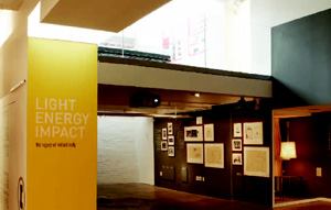 Light | Energy | Impact exhibit at the Center for Architecture.
