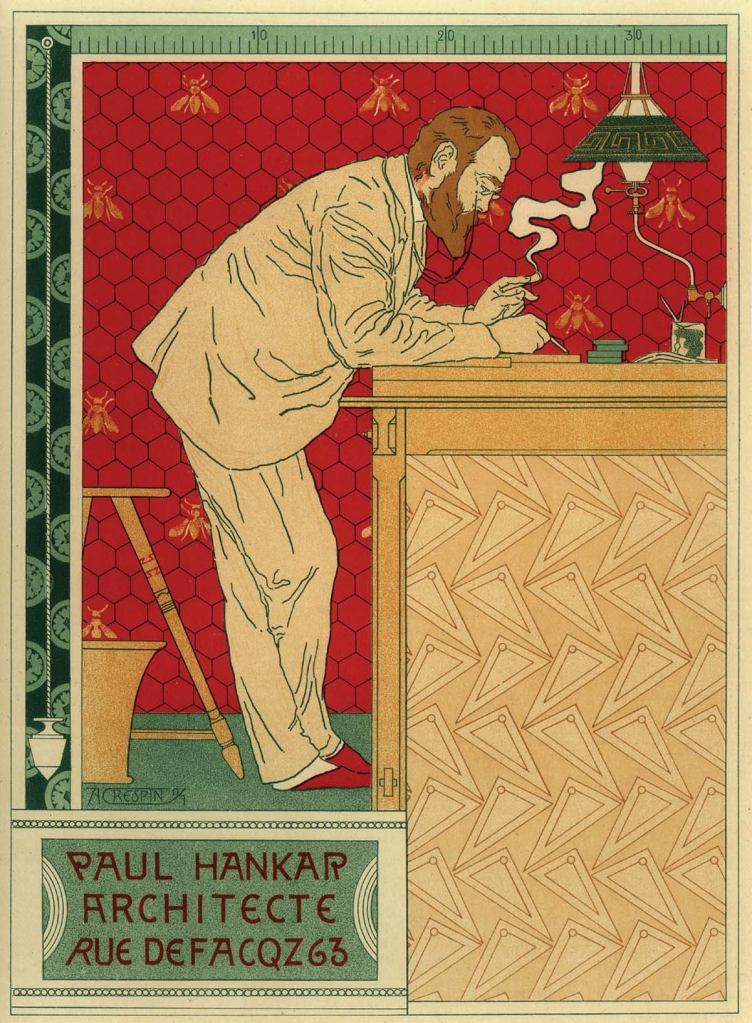 OBJECT promotional lithograph 

ARTIST Adolphe Crespin 

DATE 1890s 

PRICE $750 for a Maitre series poster from the 1890s 

SOURCEyaneff.com