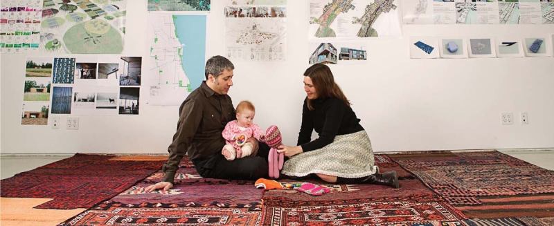 Teaching Pays the Bills

Name: Sarah Dunn and Martin Felsen

Title: Principals, UrbanLab, and directors, Archeworks

Location: Chicago

Age: 40 (Dunn) and 39 (Felsen)

Annual Salary: About $3,000 per credit hour from part-time teaching gigs at UIC and IIT