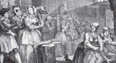 The Bridewell workhouse opens in London. Soon English workhouses become known for their deplorable living conditions.