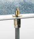 HangerMate threaded rod anchoring system



Elcowww.elcoconstruction.com

Can replace beam clamps, powder-actuated stud pins, eye sockets, or ceiling flanges



Eliminates prepunching or drilling of steel components



Only one driver needed for all anchor sizes, based on drive tool and material being fastened



Two head styles available



Wide array of thread and point styles for use in steel, concrete, masonry, or wood applications
