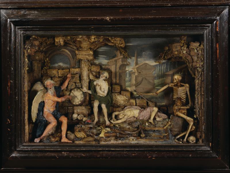 OBJECT



An allegory in colored wax of Death and Time cavorting around two youths in a classical landscape: Within the shallow space of a small wooden box, an early 18th century Italian nun named Caterina de Julianis managed to encapsulate the complex and contradictory worldview of the pre-Enlightenment age. Now, the Victoria and Albert Museum attempts something similar in the exhibition Baroque 1620-1800: Style in the Age of Magnificence. Through July 19.

www.vam.ac.uk