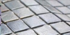 Tivoli glass mosaic tile

Hakataihakatai.com

Iridescent tile Two color options: indigo blend and black gold blend - Made with 70 percent recycled glass - Tiles are 3/4 inch thick and mesh-mounted on a 1.15-square-foot sheet