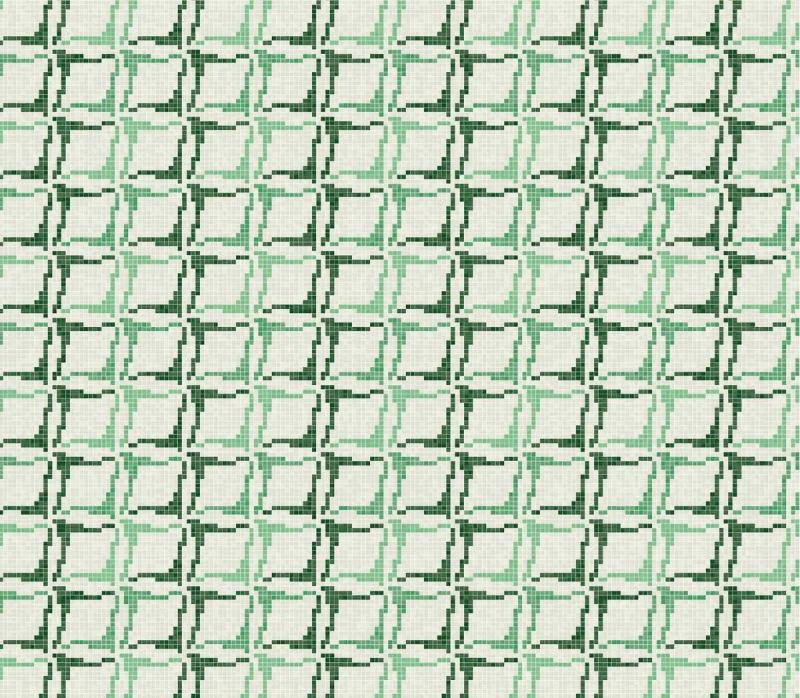 Trend USA's new mosaic tile collection, Feel, is made of 80 percent postconsumer recycled glass in 12 colors and 26 groovy, wallpaper-inspired patterns. The mosaics are made of 3/4" x 3/4" tiles.



12 7/16" x 12 7/16" sheets

trendgroup-usa.com