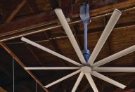 Isis



Big Ass Fans

bigassfans.com

High-volume/low-speed fan - Uses 10 airfoils to move large volumes of air - Can supplement HVAC systems, saving up to 25% on energy costs annually - Energy consumption equals that of a refrigerator bulb - Weighs less than 100 pounds - Suitable for small commercial spaces - Can be hung from ceilings as low as 12' - Available in 8', 9', and 10' diameters - Anodized aluminum finish
