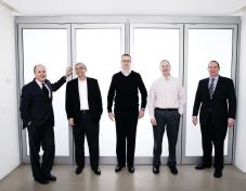 Left to right: SOM partners T.J. Gottesdiener, Carl Galioto, Gary Haney, Anthony Vacchione, and Mark Regulinski