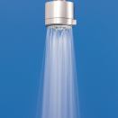 Jaclo’s new low-flow showerheads and handshowers feature a regulator that reduces water consumption while maintaining strong pressure. According to the company, this lowers the average rate of gallons per minute from 2.5 to 1.75. The low-flow technology is now available in more than 30 showerhead and handshower models, including the new Cylindrico 5 (shown), and works with all available shower sprays and strengths: full rain, massage, full rain massage, mist, and mist full rain. jaclo.com