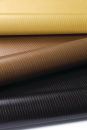 Carnegie has added three new designs inspired by classic Hollywood stars to its line of polyurethane upholstery: Bardot, Hepburn, and Monroe. Versatile, durable, and as easy to clean as vinyl, the collection is suitable for healthcare, hospitality, and retail applications; does not contain antimony, heavy metals, or phthalate; and has low VOCs. Of the water and raw materials used in its production, 99% are recycled. Each design comes in 54" widths with a 100% knit polyester back. Bardot has a subtle metallic sheen and comes in five colors. Monroe features a bold palette in six standard colors and has a reflective surface. Mimicking classic leather, Hepburn comes in ¨15 colors. carnegiefabrics.com