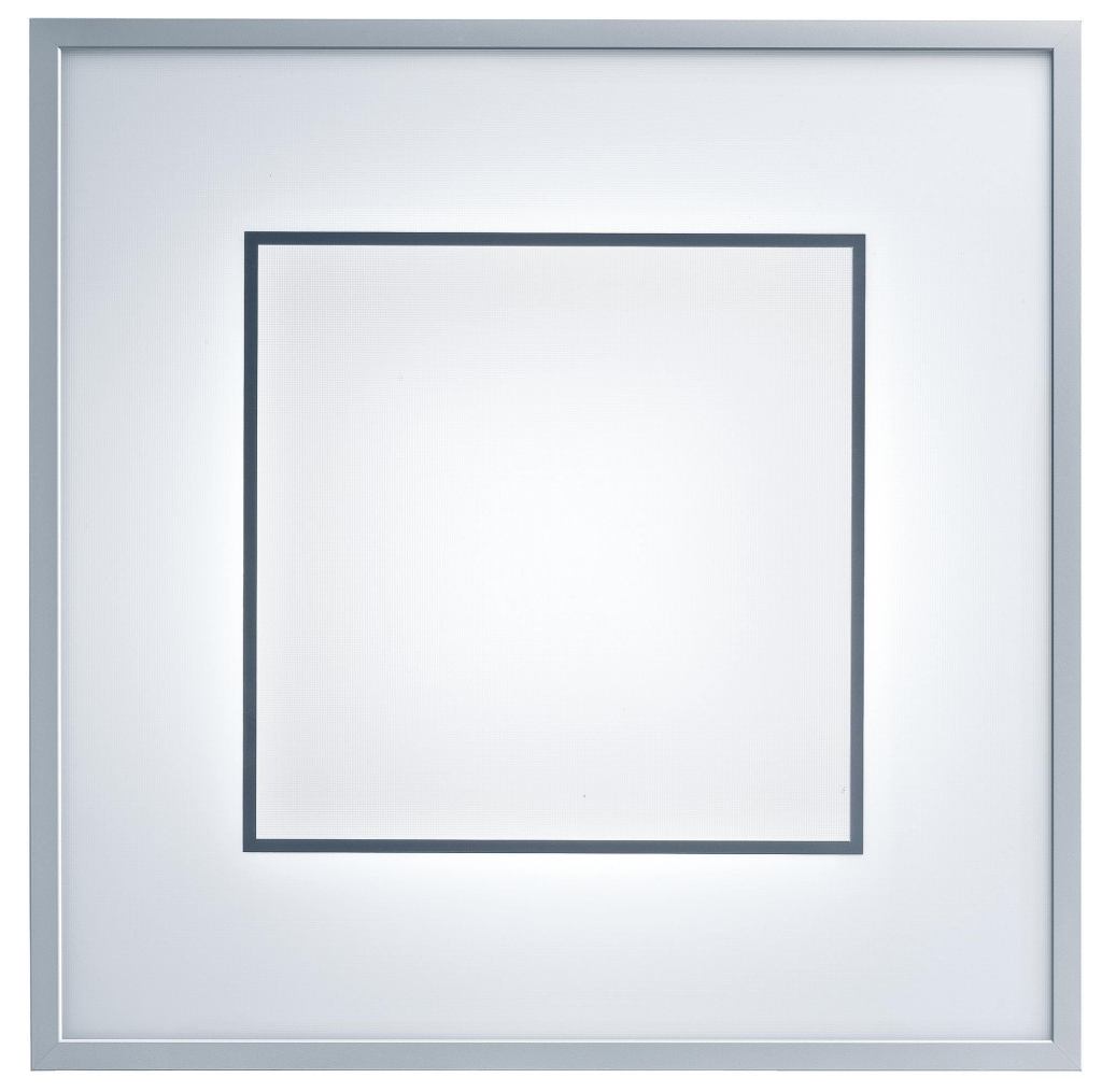 This 2'-by-2' recessed Careena LED fixture from Zumtobel features MPO technology, which uses white and red LEDs to achieve medium color temperature (3,600 K) with maximum efficiency. With controlled light distribution at higher angles to light vertical surfaces throughout a space, Careenas soft-edged light distribution and glare control are well-suited to office applications. Its housing is made of clear anodized aluminum extrusion with a silver finish. It delivers 3,000 lumens, has integral dimming, and is compatible with DALI. The fixture features a multilayered, seamless, micropyramidal structure optic, is UL-listed for damp locations, and weighs 20 pounds. Its driver uses universal 120V/277V. zumtobel.us
