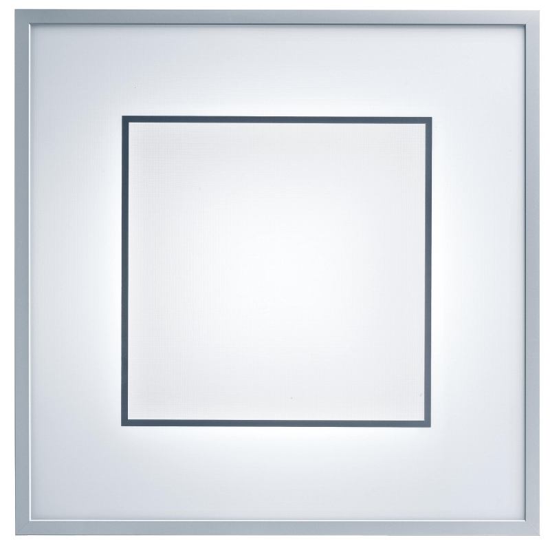 This 2'-by-2' recessed Careena LED fixture from Zumtobel features MPO technology, which uses white and red LEDs to achieve medium color temperature (3,600 K) with maximum efficiency. With controlled light distribution at higher angles to light vertical surfaces throughout a space, Careenas soft-edged light distribution and glare control are well-suited to office applications. Its housing is made of clear anodized aluminum extrusion with a silver finish. It delivers 3,000 lumens, has integral dimming, and is compatible with DALI. The fixture features a multilayered, seamless, micropyramidal structure optic, is UL-listed for damp locations, and weighs 20 pounds. Its driver uses universal 120V/277V. zumtobel.us