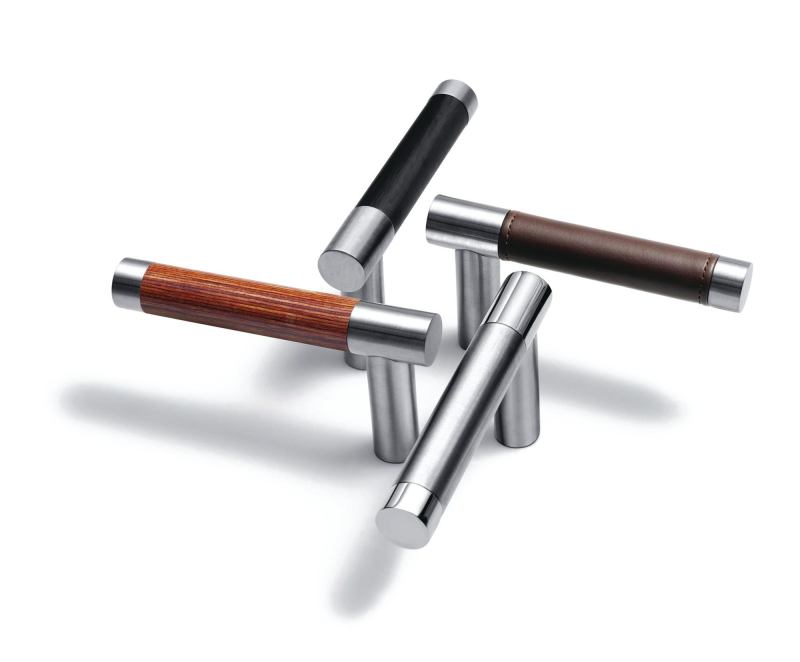 The Gramercy Series levers are the newest addition to Sargent Manufacturing Co.’s Studio Collection. Inspired by New York’s Gramercy Park neighborhood, the decorative levers can be used with commercial-grade mortise and tubular locks, electromechanical and access control locks, exit devices, and master key systems. Polished and satin stainless steel finishes are available, with optional inserts of textural Santoprene rubber, black or brown leather, birch, or brushed stainless steel. Each lever incorporates a MicroShield antimicrobial coating to reduce the spread of bacteria. • studiocollection.com