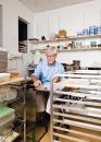 "I like to do buildings that stand up well and look beautiful and meet the owners' and clients' expectations," Dean Bingham says. "So I have pretty high expectations for what chocolate should be for visual effect and taste."