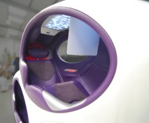 A view into one of the pods.