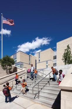 Entrance stairs