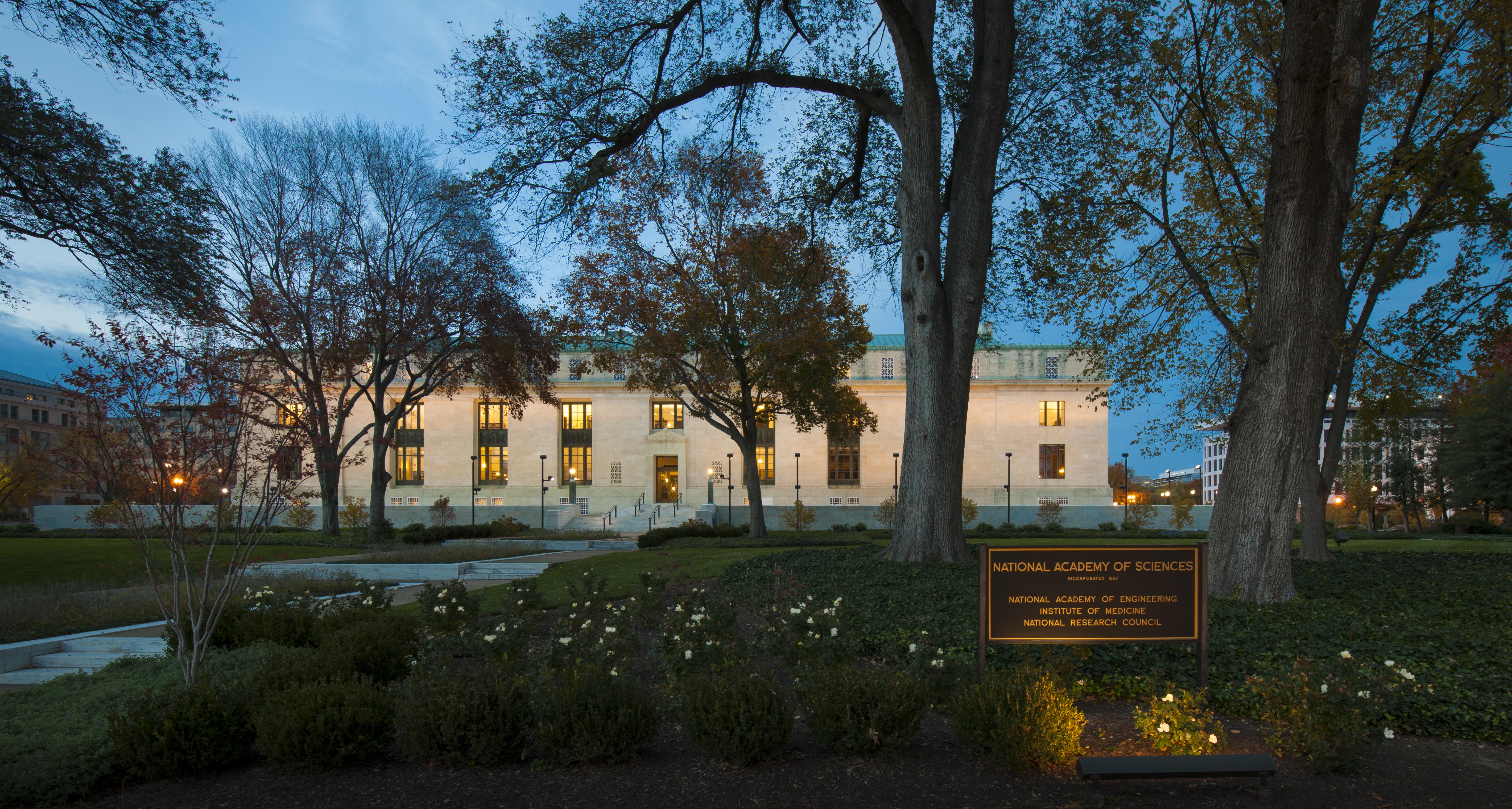 National Academy of Sciences from Constitution Avenue, NW