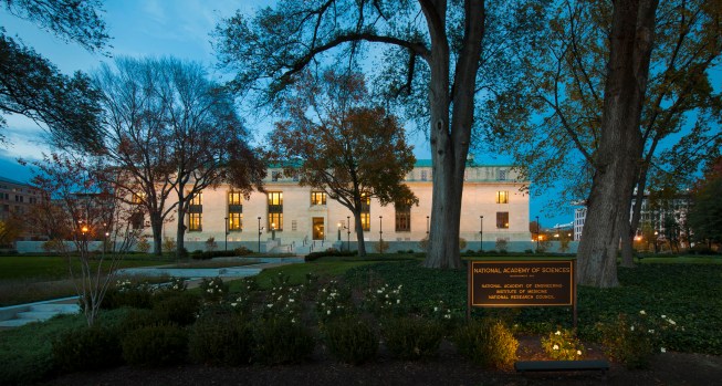 National Academy of Sciences from Constitution Avenue, NW