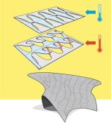 Bloom responds to environmental conditions to create a dynamic surfacing system.