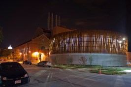 CHPP TES at night