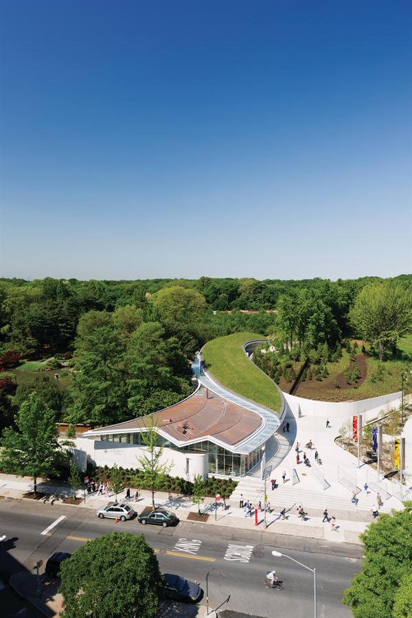Brooklyn Botanic Garden Visitor Center - Architect Magazine
