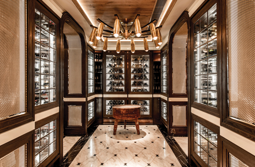 Banker Wire mesh at Carnevino