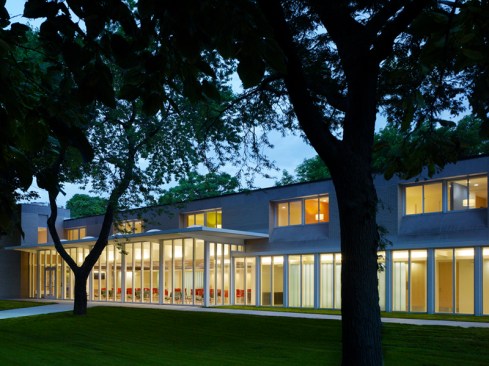 Evening Overall Building View