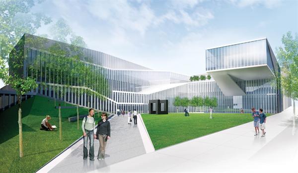 New campus green