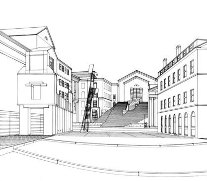 Plan for the Rhode Island School of Design campus