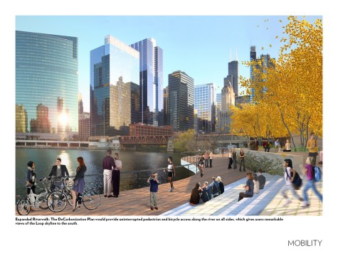 Mobility: expanded Riverwalk.