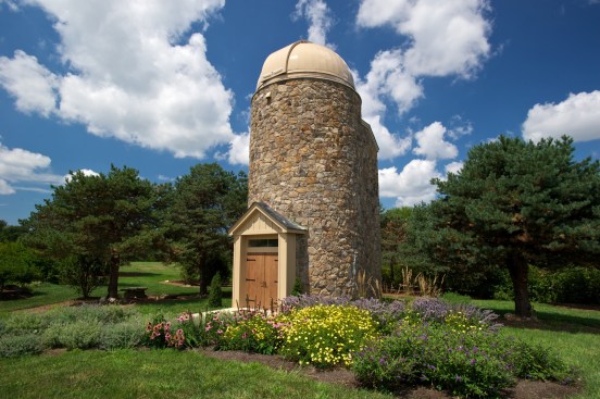 observatory in the summer garden