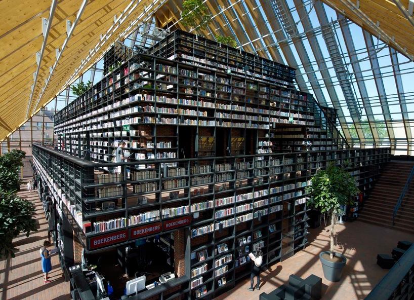 MVRDV, Book Mountain, Spijkenisse, The Netherlands