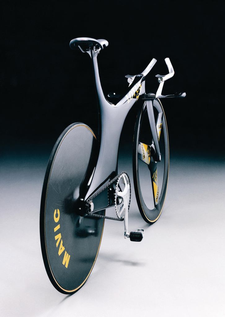 Chris Boardman's Lotus Type 108 Olympic Pursuit Bike, designed by Mike Burrows.