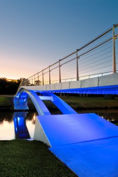 Phyllis J. Tilley Memorial Pedestrian Bridge