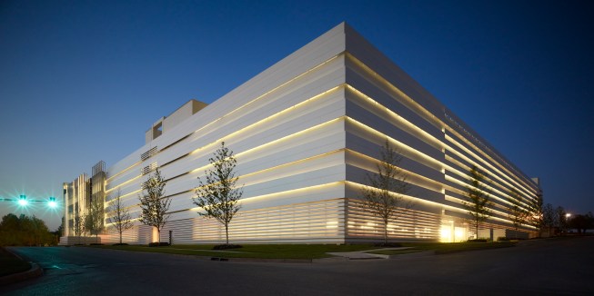 Southwest corner of Car Park 1