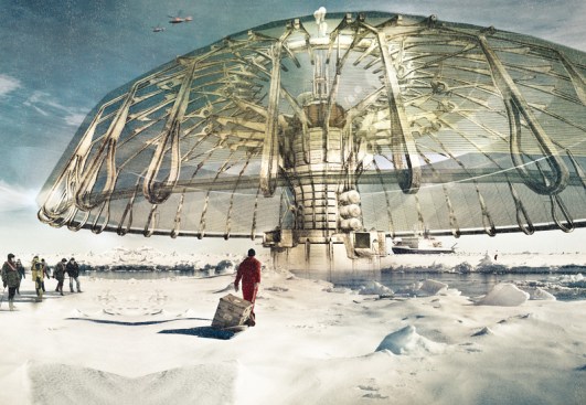 Polar Umbrella, First Place eVolo Skyscraper Competition 2013.