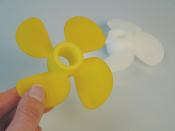 A plastic prototype with embedded CO2.