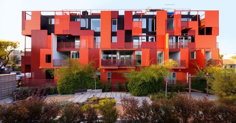 1140 Formosa Ave. Lorcan O' Herlihy Architects.
