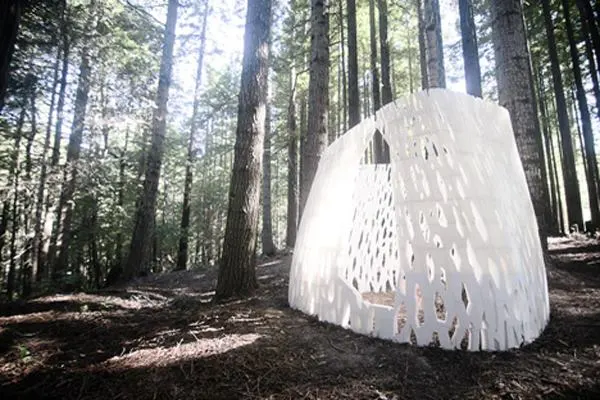 The First Full-Scale 3D-Printed Architectural Installation