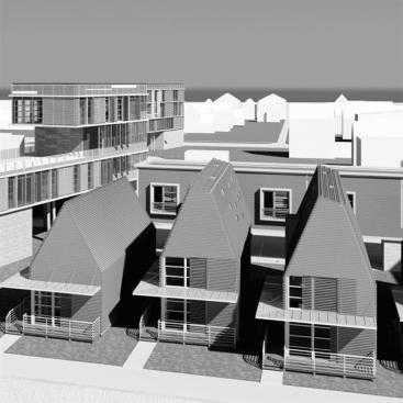 The Smoketown study calls for shotgun- and camelback-style houses that were common to the 19th-century neighborhood.