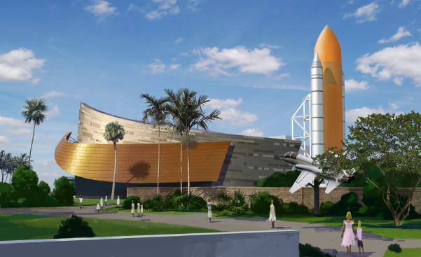 Facility Rendering - Approach from Lot
