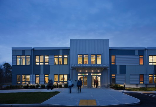 Sturgis+Charter+School+at+twilight