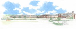 Artist rendering of The Solana at Cinco Ranch