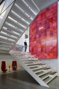 Stair and Media Wall