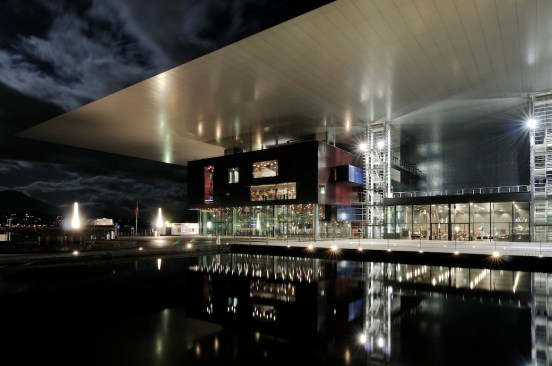 1.	KKL Luzern Concert Hall Exterior  
