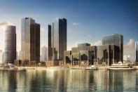 Bund Financial Center, Shanghai.
