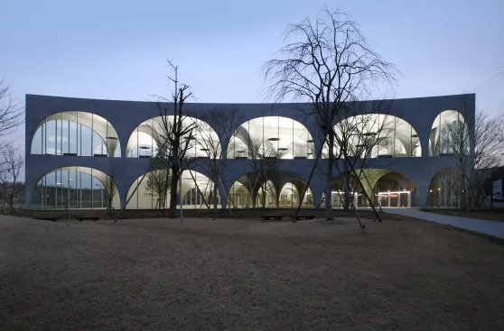 Tama Art University Library, Hachioji-shi, Tokyo, Japan.