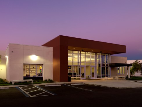 Exterior northern view